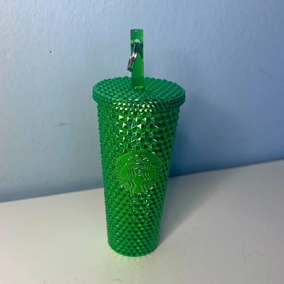 Green Starbucks keychain - Picture 1 of 5